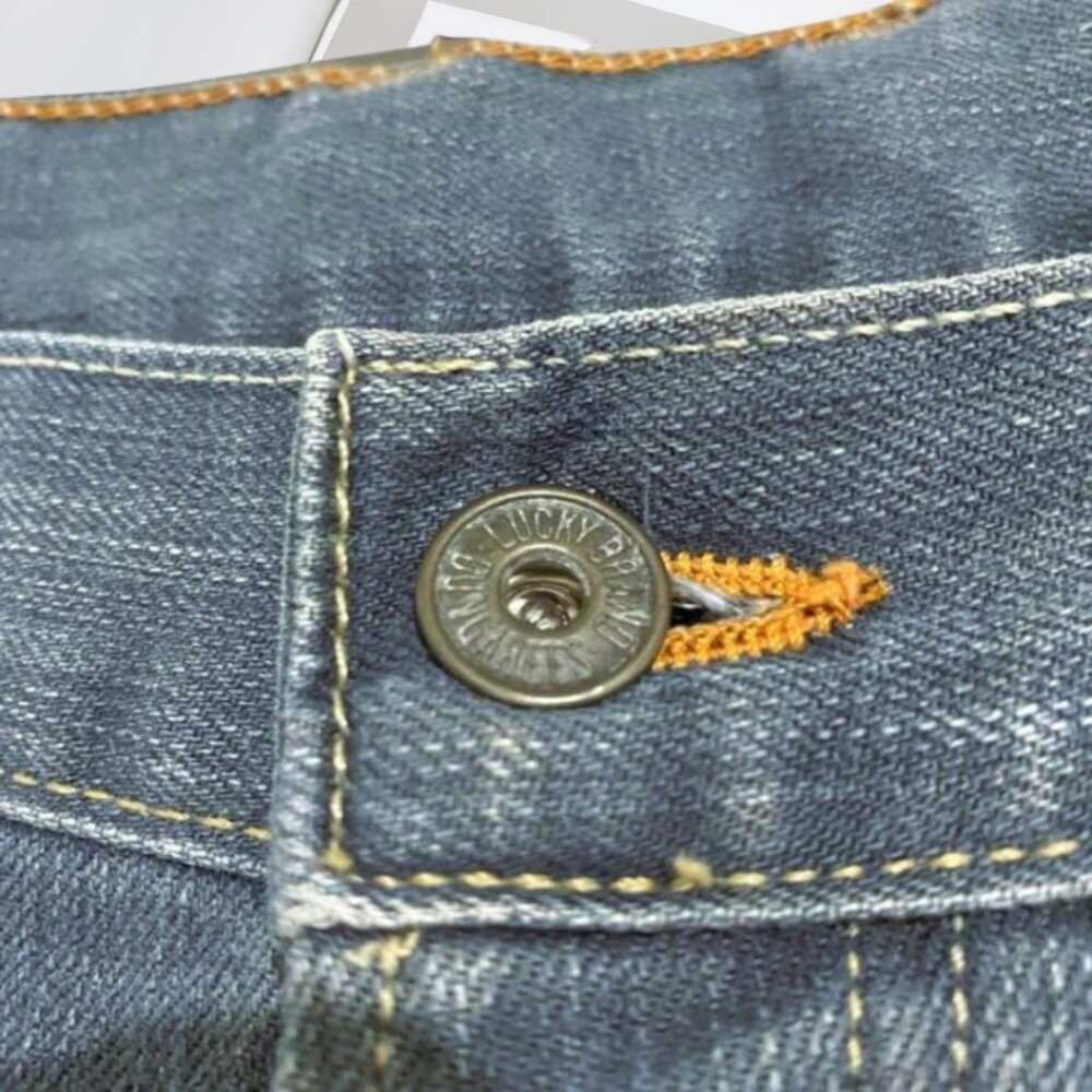 Lucky Brand Lil Melissa Bootcut Button-Fly Jeans Minimal Stretch Denim - Picture 6 of 16